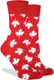 Good Luck Sock Women's Canada Maple Leaf Socks, Adult
